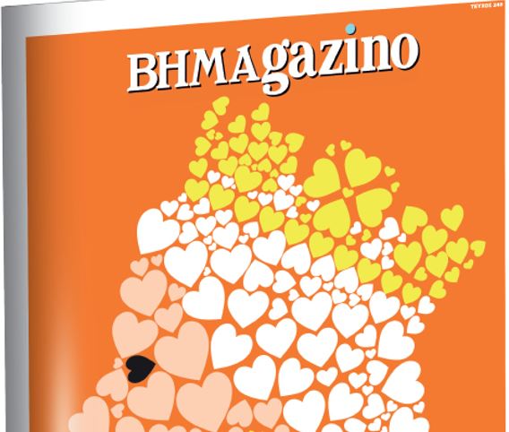 Το «BHMAGAZINO» με την «εικαστική» βασίλισσα Ελισάβετ στο εξώφυλλο