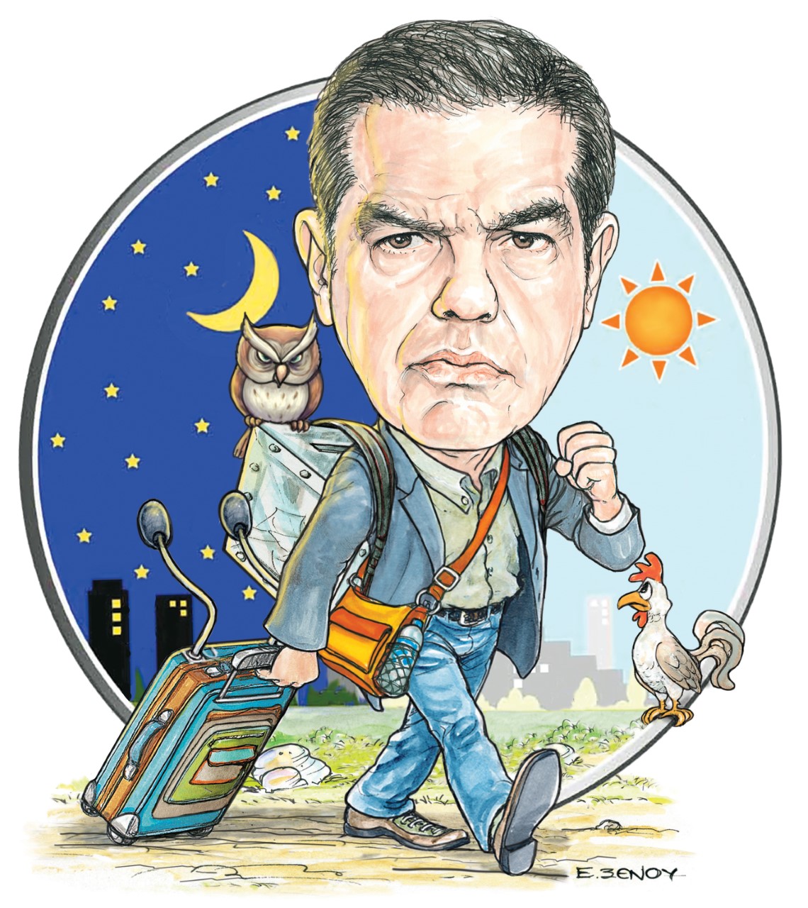 Το σκίτσο της Εφης Ξένου για τα ΝΕΑ 22/6/2022