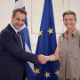 Μητσοτάκης: Συναντήθηκε με την αντιπρόεδρο της ΕΕ, Μαργκρέτε Βεστάγκερ – Τι συζήτησαν, όλοι οι διάλογοι