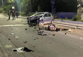 Ρόδος: Σφοδρό τροχαίο με έναν τραυματία – Συντρίμμια το ΙΧ