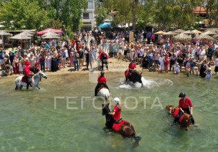 Πήλιο: Εντυπωσιακός αγιασμός των αλόγων στα Καλά Νερά