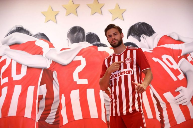 Τα πρώτα «κλικ» του Ζινκερνάγκελ με τη φανέλα του Ολυμπιακού