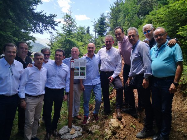 Τρίκαλα: Εγκαινιάστηκε σήμερα πεζοπορική διαδρομή 16 χλμ στο πανεπιστημιακό δάσος Περτουλίου