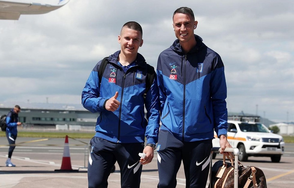 Έφτασε στο Μπέλφαστ η Εθνική (εικόνες & βίντεο)