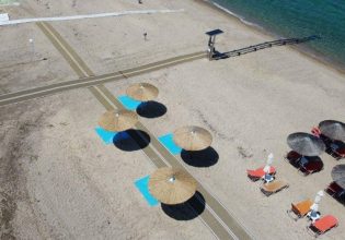 Προσβάσιμες σε άτομα με αναπηρία οι παραλίες του Δήμου Αριστοτέλη