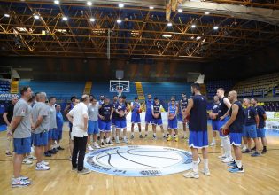 Με Αντετοκούμπο η αποστολή της Εθνικής για τη Μεγάλη Βρετανία