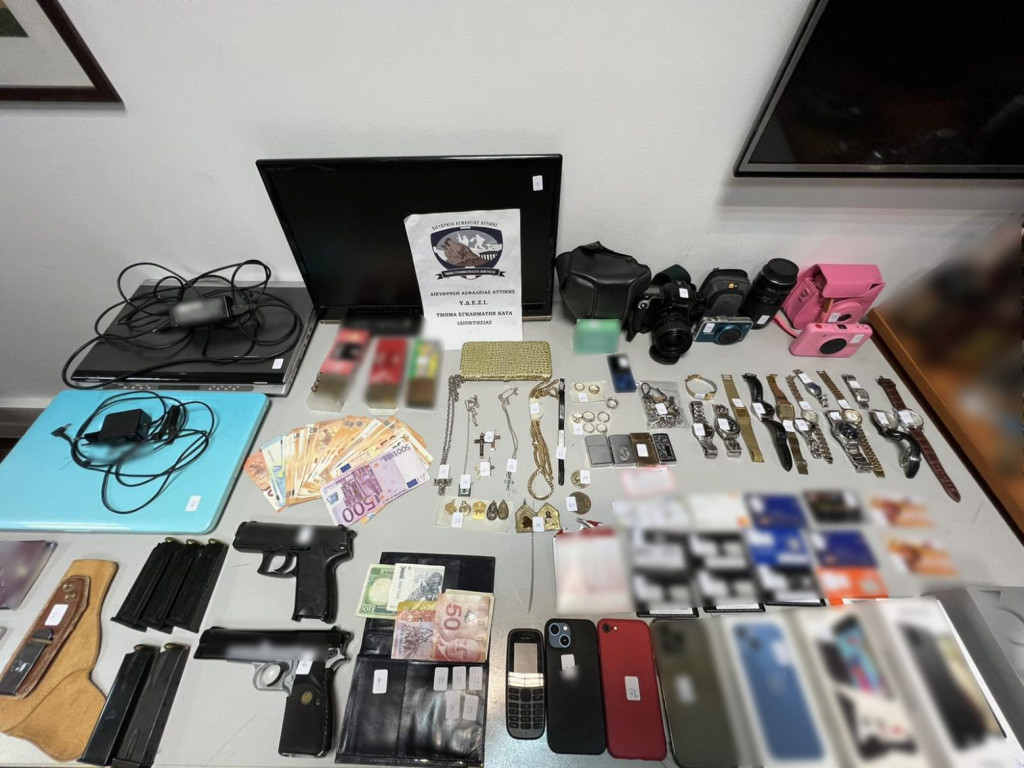 Αθήνα: Εξαρθρώθηκε εγκληματική οργάνωση που ρήμαζε σπίτια