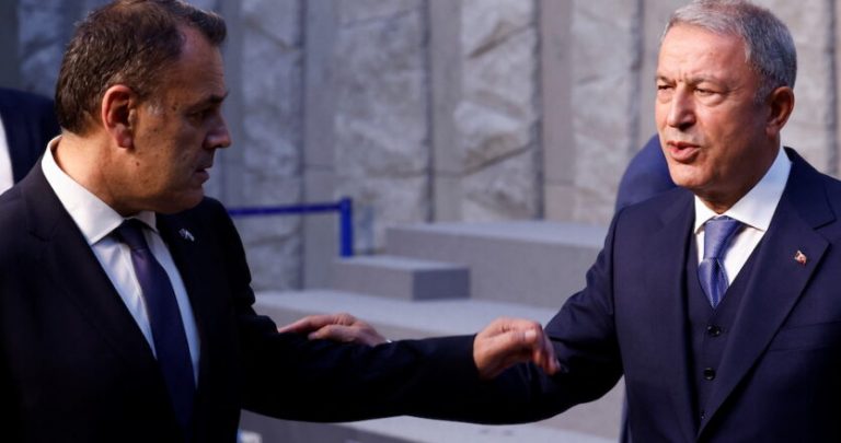 After Erdogan’s tirade against Mitsotakis, Akar says Ankara ready for immediate talks