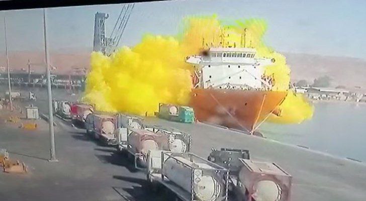 Ιορδανία: Συναγερμός για διαρροή τοξικού αερίου στην Άκαμπα – Πέντε νεκροί και πάνω από 230 τραυματίες