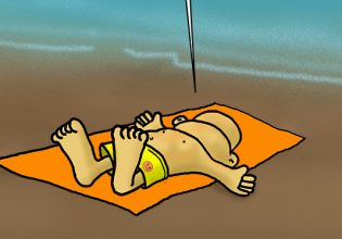 Αρκάς: Ούτε ο ήλιος, ούτε η θάλασσα δεν φτιάχνουν το κέφι του Θανασάκη