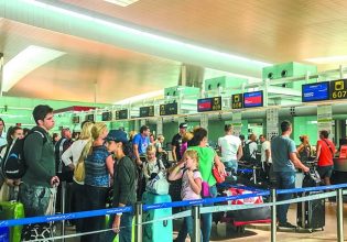 Ελληνικός τουρισμός: «Ομηρος» του χάους στα διεθνή αεροδρόμια