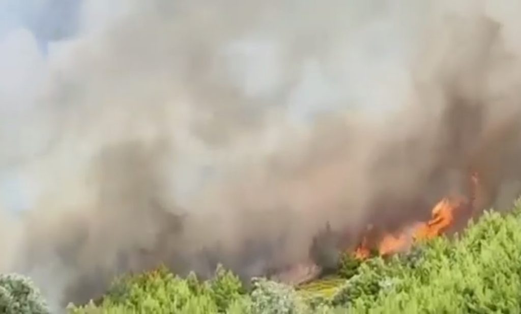 Φωτιά στην Εύβοια: Προς εκκένωση το χωριό Κρεμαστό