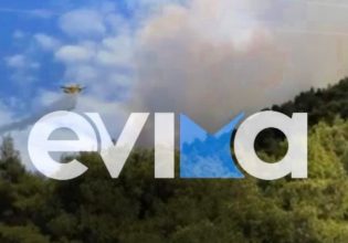 Εύβοια: Φωτιά στον Άγιο – Στην περιοχή πνέουν ισχυροί άνεμοι