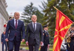 Ολαφ Σολτς: «Ενθουσιασμένος» για την συμφωνία των Πρεσπών