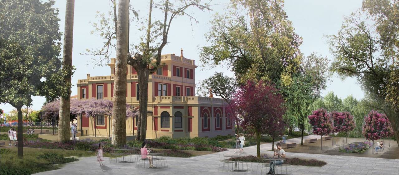 Αποκαθίσταται πλήρως το εμβληματικό κτίριο της Villa Rossa στην Κέρκυρα