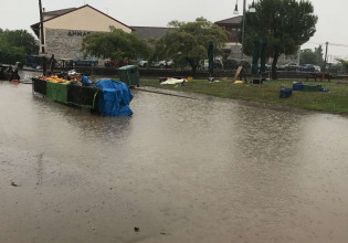 Λάρισα: Ζημιές από την κακοκαιρία Genesis σε μια σειρά περιοχές