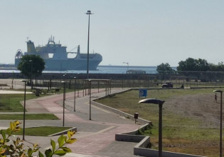 Αλεξανδρούπολη: Κατέπλευσε και βρετανικό μεταγωγικό για να φορτώσει στρατιωτικές δυνάμεις