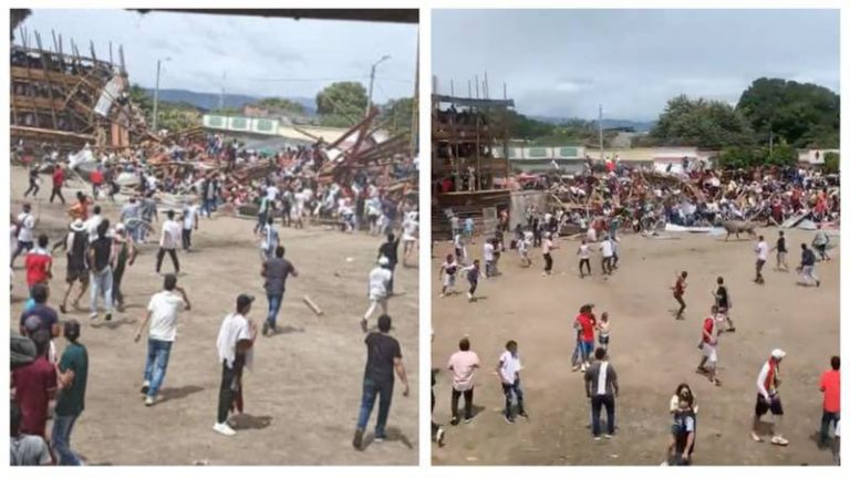 Κολομβία: Τουλάχιστον πέντε νεκροί και εκατοντάδες τραυματίες από κατάρρευση εξέδρας κατά τη διάρκεια ταυρομαχίας