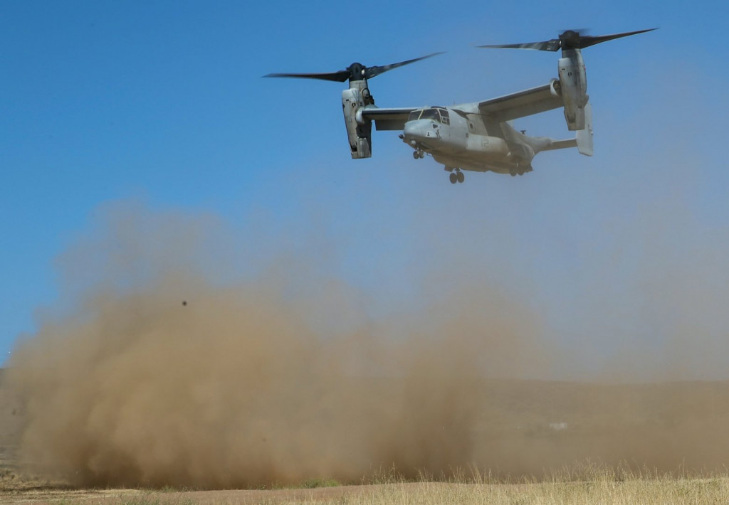 ΗΠΑ: Νέο δυστύχημα με αεροσκάφος MV-22 Osprey – 4 νεκροί και 1 αγνοούμενος