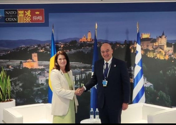 Δένδιας: Η Ελλάδα ασκεί πολιτική αρχών – Στηρίζει την ένταξη Σουηδίας και Φινλανδίας στο ΝΑΤΟ