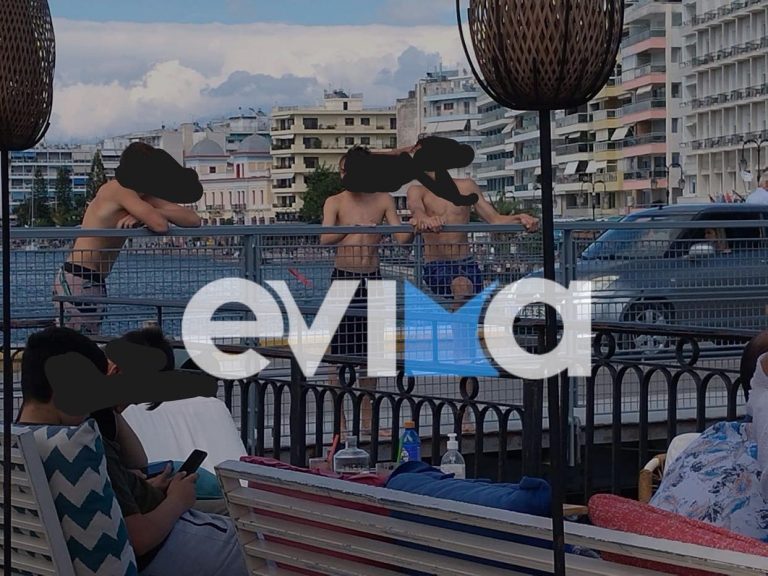 Χαλκίδα: Παιδιά παίζουν κορώνα-γράμματα τη ζωή τους πηδώντας από την παλιά γέφυρα της Χαλκίδας