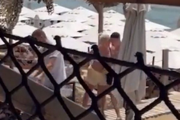 Άγριος καβγάς του Φόντεν με τη γυναίκα του στην Κέρκυρα