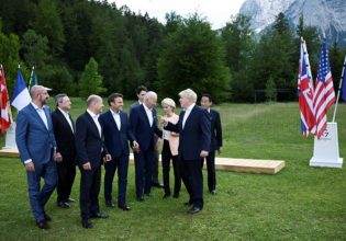G7 για Ουκρανία: Εύσημα Μπάιντεν σε Σολτς – Συμφωνία Μακρόν με Τζόνσον