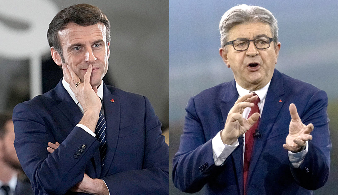 Εκλογές στη Γαλλία: Μάχη στήθος με στήθος για Μακρόν και Μελανσόν - Ποιος προηγείται σύμφωνα με τις πρώτες εκτιμήσεις