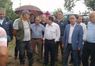 Γεωργαντάς: Επίσκεψη στις πληγείσες από καταστροφές καλλιέργειες της Ξάνθης – «Η κυβέρνηση είναι παρούσα»