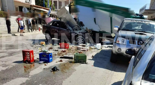Τραγωδία στην Καβάλα: Αυτοκίνητο έπεσε σε πεζό και οχήματα – Τρεις νεκροί