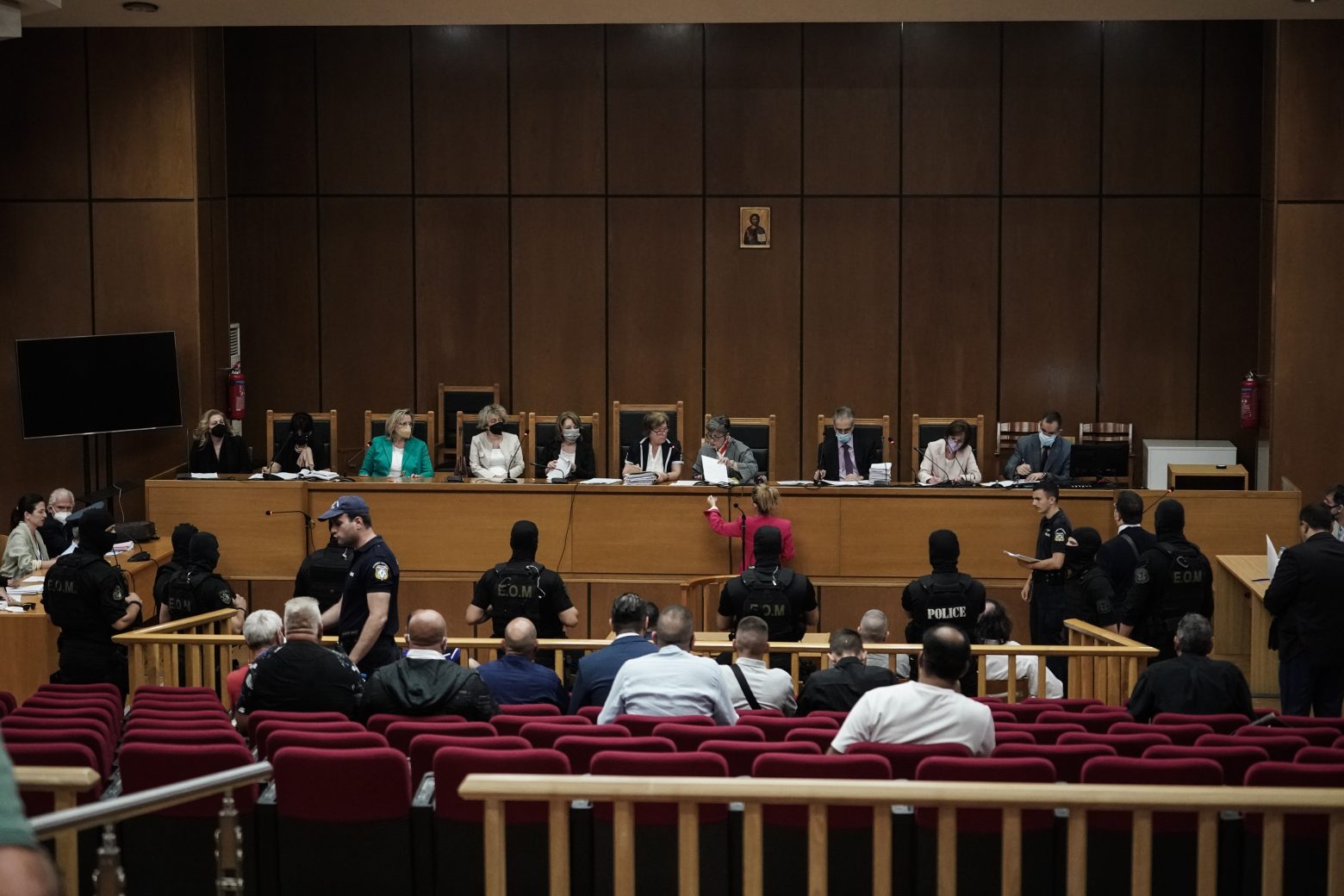 Δίκη Χρυσής Αυγής: Ξεκίνησε σε δεύτερο βαθμό, προηγήθηκε μεγάλη αντιφασιστική συγκέντρωση