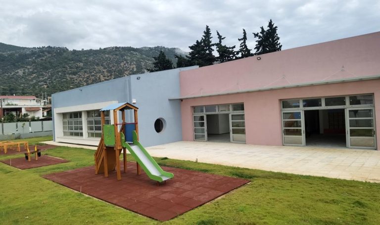 Μαραθώνας: Έτοιμο το νέο νηπιαγωγείο του Δήμου
