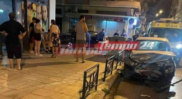 Πάτρα: Παραβίασε «κόκκινα», δεν σταμάτησε σε σήμα αστυνομικών και προκάλεσε τροχαίο με δύο τραυματίες