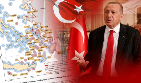 Η Αθήνα εκθέτει όλο τον τουρκικό αναθεωρητισμό από το 1973-2022 μέσα από 16 χάρτες