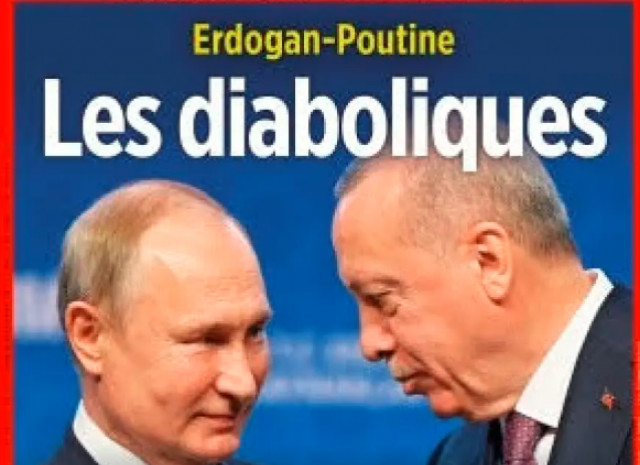 Le Point: «Οι διαβολικοί» – Καυστικό εξώφυλλο για Πούτιν και Ερντογάν