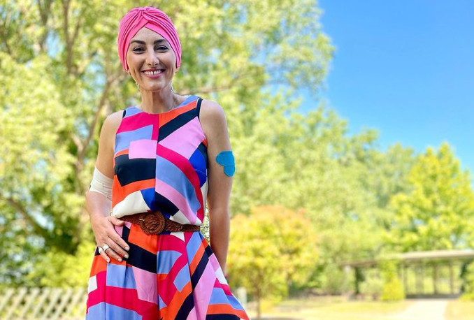 Ρεγγίνα Μακέδου: Δεν σταματά να χαμογελά – Το μήνυμά της μετά την μεταμόσχευση μυελού των οστών