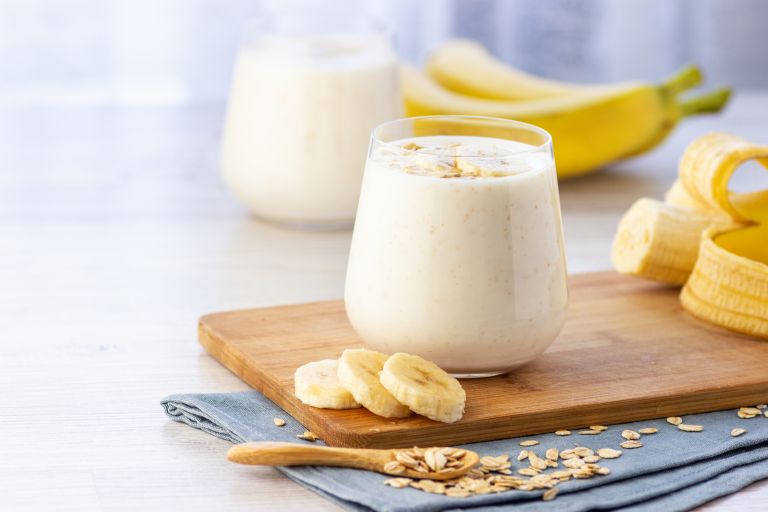 Frozen yogurt μπανάνα για υγιές έντερο 