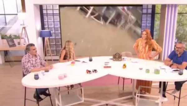 Ατύχημα στον αέρα τηλεοπτικής εκπομπής – Πανικός στο στούντιο