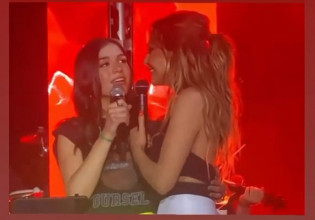 Η Βανδή τραγούδησε πρώτη φορά στη σκηνή με την κόρη της και αποθεώθηκε [Βίντεο]