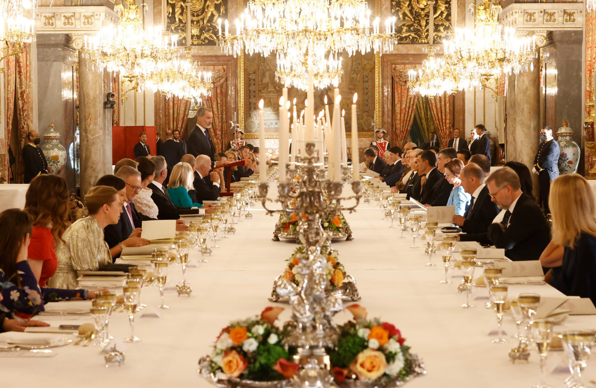 ΝΑΤΟ: Τι έφαγαν στο δείπνο στο Παλάτι της Μαδρίτης οι ηγέτες της Συμμαχίας