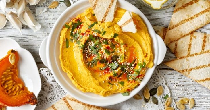 Χούμους με φιλέτο κοτόπουλο & λαχανικά σωτέ!