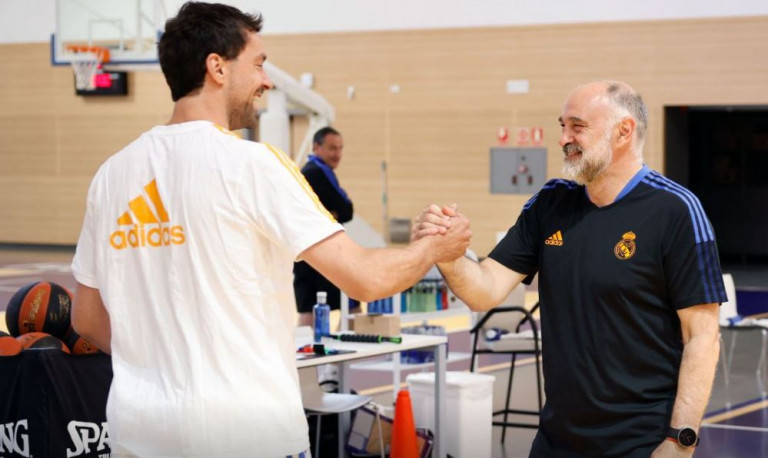 Λάσο: Στην προπόνηση της Ρεάλ Μαδρίτης μετά το έμφραγμα [vid]