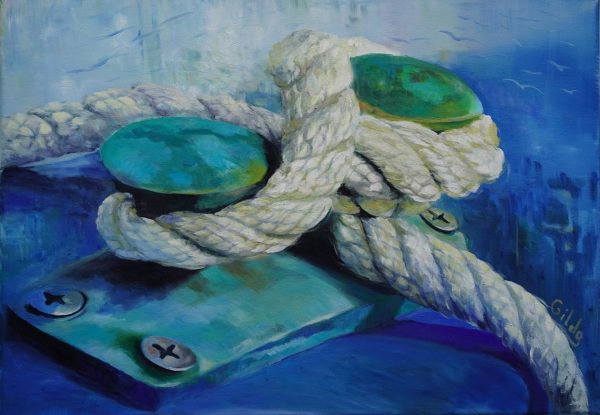 Ανθρώπινο πέρασμα: Έκθεση ζωγραφικής με εικόνες της θάλασσας στις Σπέτσες