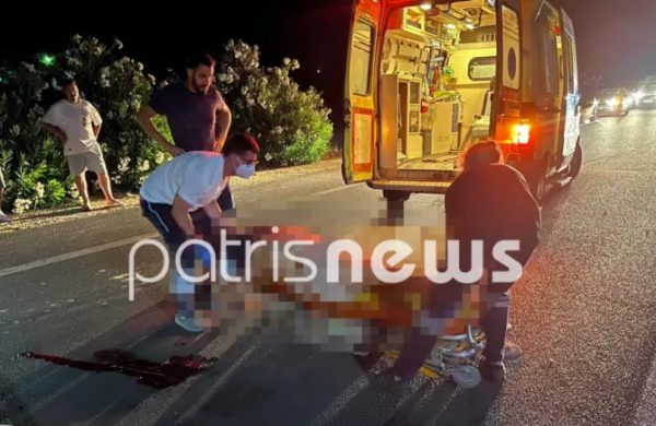 Πύργος: Νέο θανατηφόρο τροχαίο με θύμα 64χρονο οδηγό δικύκλου