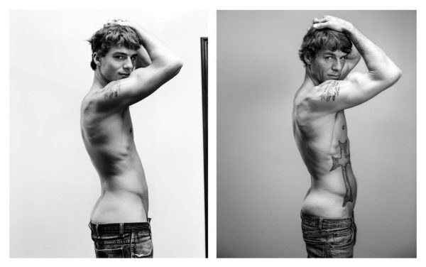 Νταγκ Ίνγκλις: Το τότε και το τώρα 9 ημίγυμνων ανδρών μοντέλων