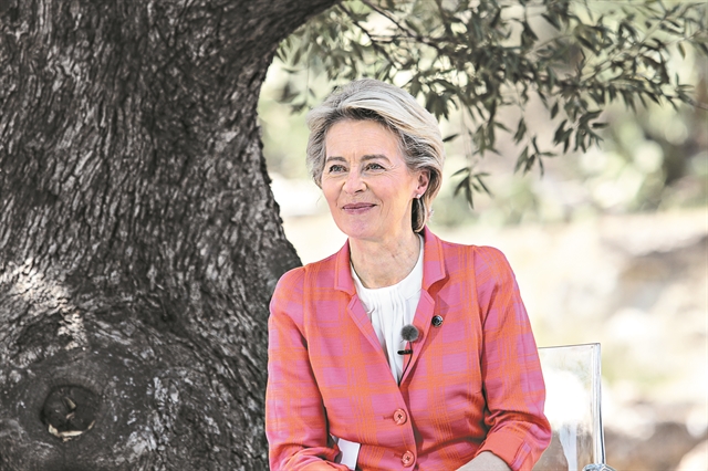 Ούρσουλα φον ντερ Λάιεν: «Στον ενεργειακό εκβιασμό απαντάμε με αλληλεγγύη»