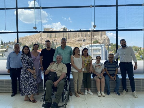 Αντιπροσωπεία του κατεχόμενου Δήμου Λύσης της Κύπρου επισκέφτηκε τον Δήμο Αγίων Αναργύρων – Καματερού