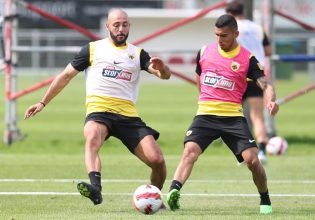 Με Άμραμπατ η πρωινή προπόνηση της ΑΕΚ (pics)