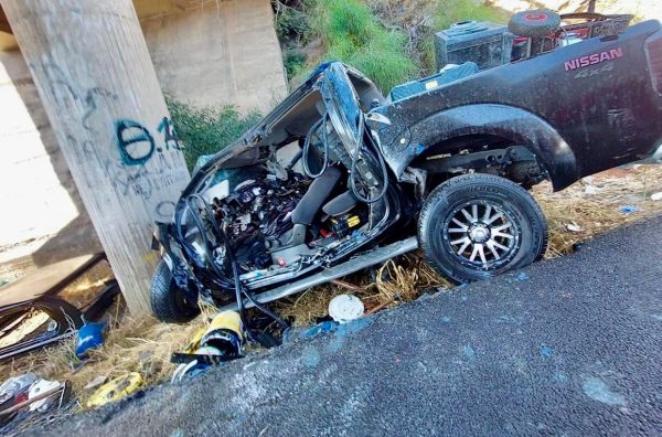 Κρήτη: Εικόνες σοκ από το τροχαίο δυστύχημα με έναν νεκρό στον ΒΟΑΚ