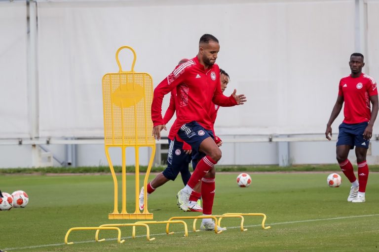 Η τελευταία προπόνηση του Ολυμπιακού πριν τη ρεβάνς με την Μακάμπι